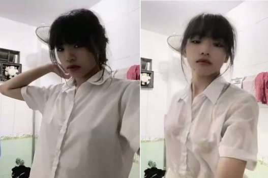Chịch nữ sinh khoe cặp ngực bự tròn trịa